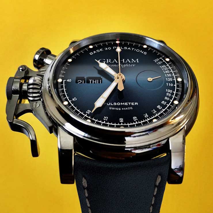 Graham Chronofighter Vintage Pulsometer