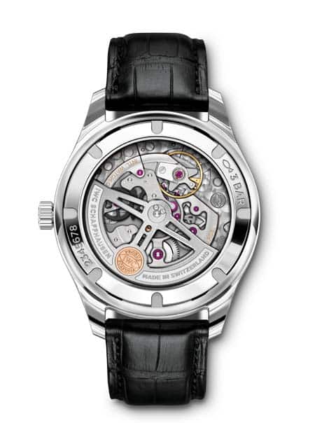 IWC Portugieser Automatic 40 Iw358305 Back