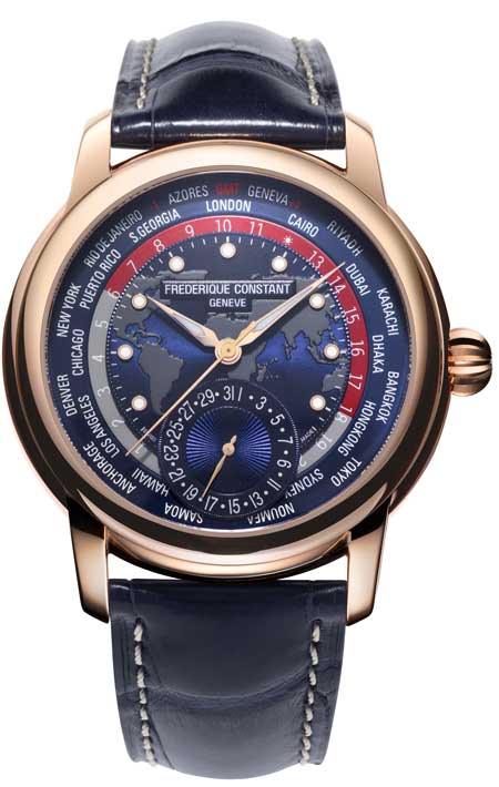 Classic Worldtimer Manufacture in Roségold