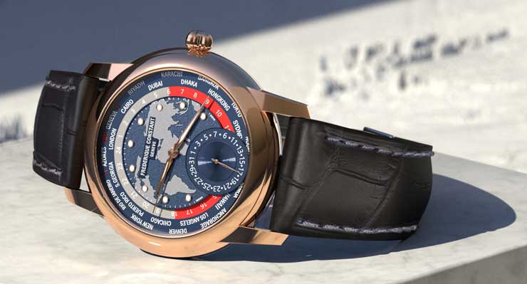 Classic Worldtimer Manufacture in Roségold
