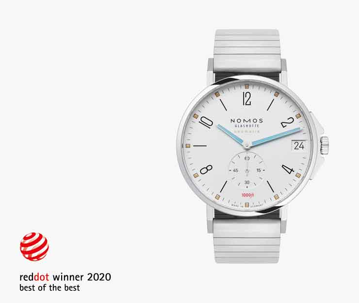 Nomos Tangente Sport gewinnt Red Dot Designpreis „Best of the Best“