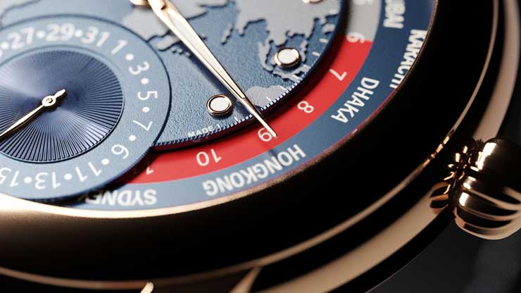 Classic Worldtimer Manufacture in Roségold
