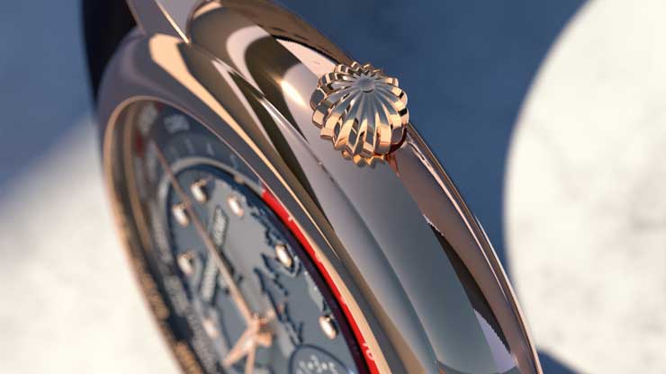 Classic Worldtimer Manufacture in Roségold