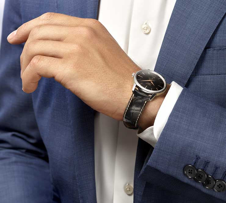 Longines Flagship Heritage erstmals in Schwarz