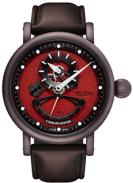 Chronoswiss Open Gear ReSec Chocolate