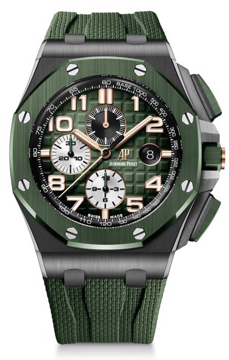 Royal Oak Offshore Chronographen mit Keramik-Gehäuse