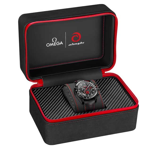 Omega Speedmaster Dark Side of the Moon ALINGHI