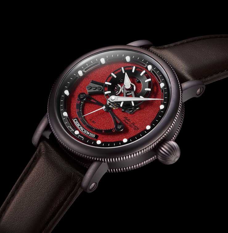 Chronoswiss Open Gear ReSec Chocolate