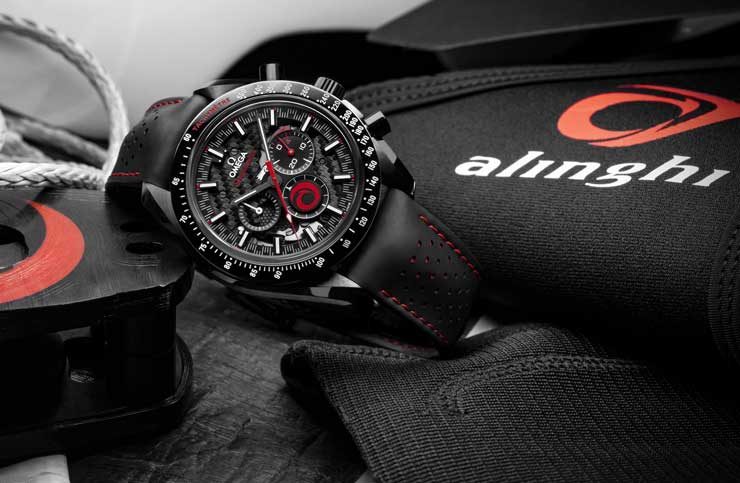 Omega Speedmaster Dark Side of the Moon ALINGHI