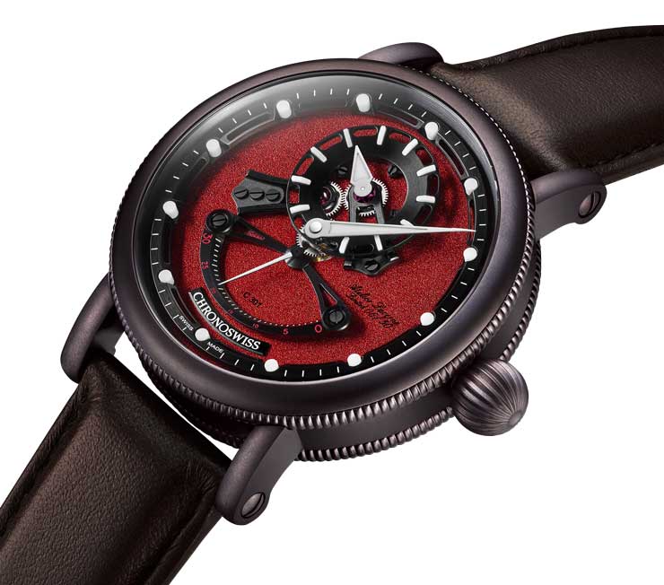 Chronoswiss Open Gear ReSec Chocolate