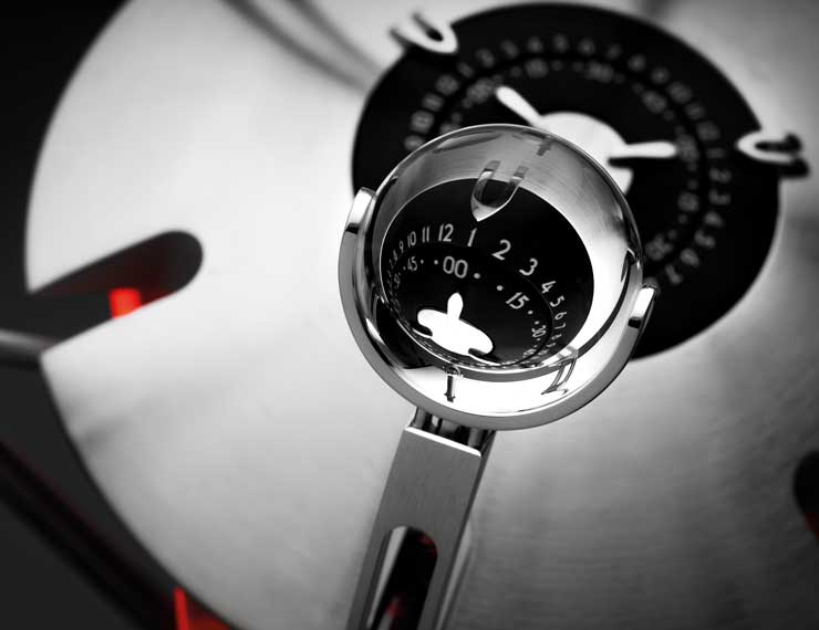MB&F Trinity Zifferblatt