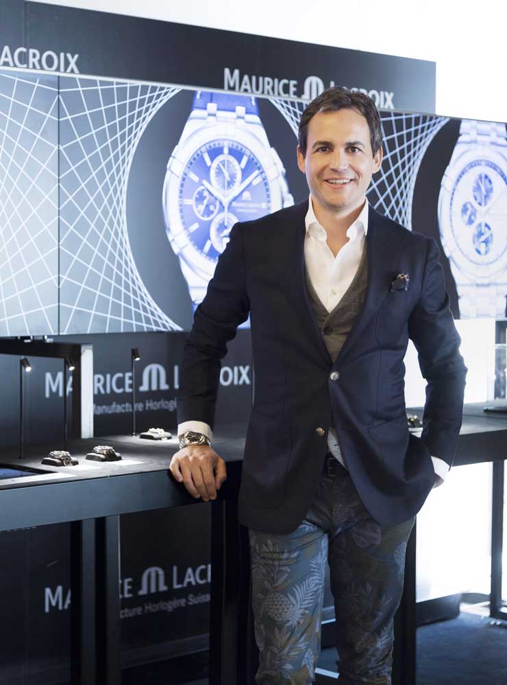 Stephane Waser, CEO Maurice Lacroix