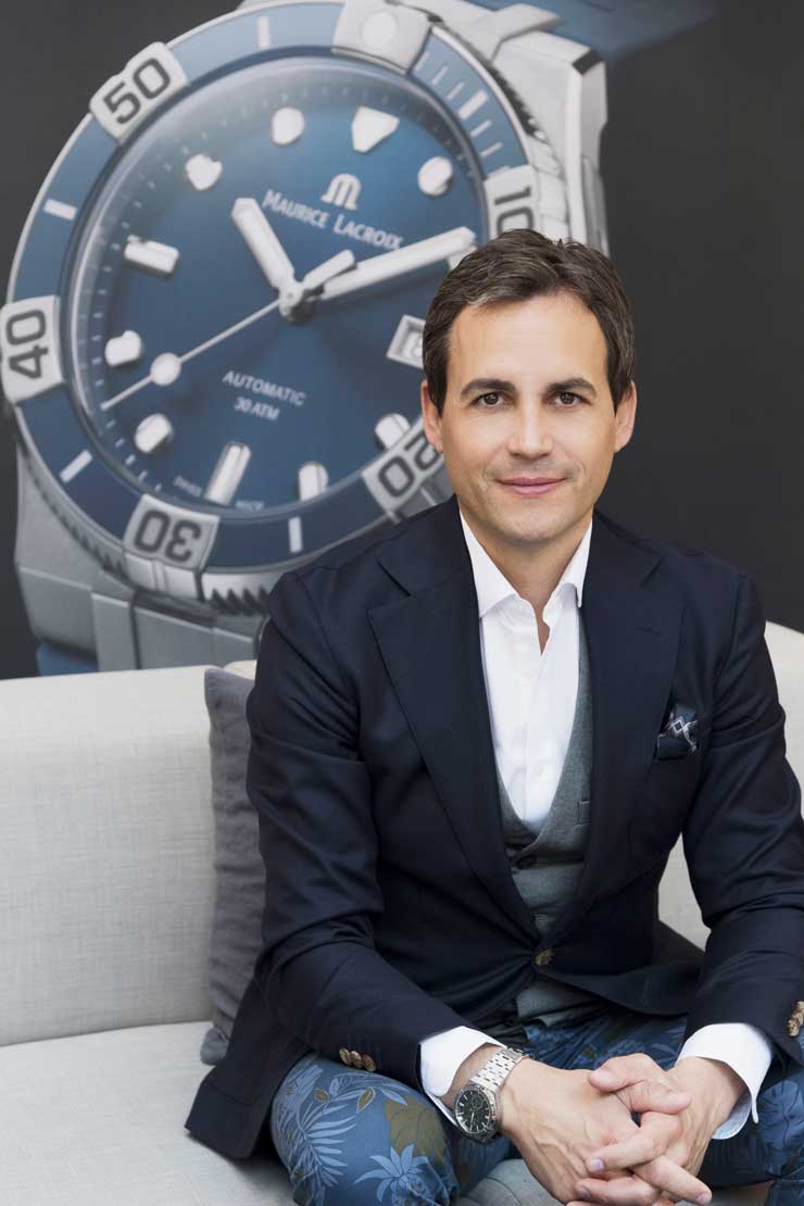 Stephane Waser, CEO Maurice Lacroix