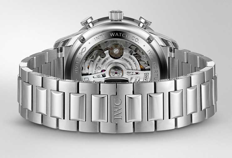 IWC Portugieser Cronograph mit Edelstahlband