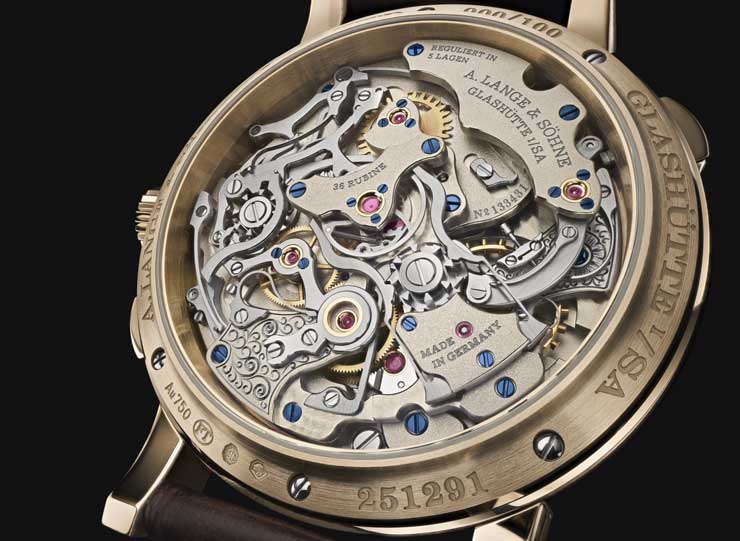 A.Lange & Söhne 1815 Rattrapante Honeygold