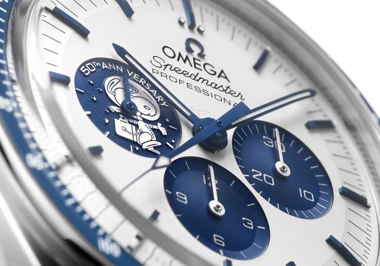 OMEGA Speedmaster Silver Snoopy Award 50th Anniversary