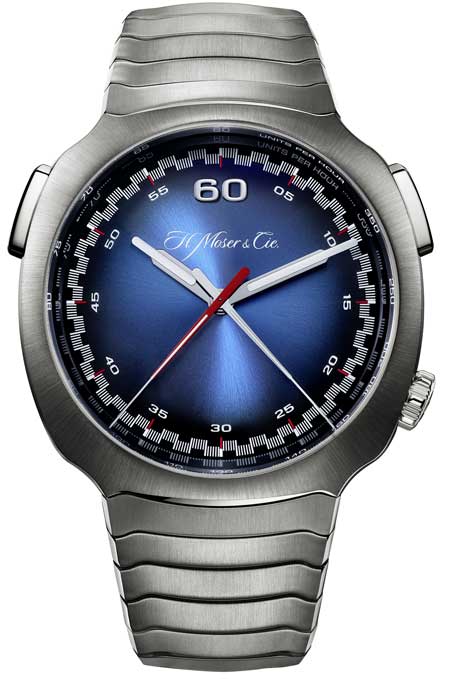 H. Moser & Cie Streamliner Flyback Chronograph Automatic Funky Blue