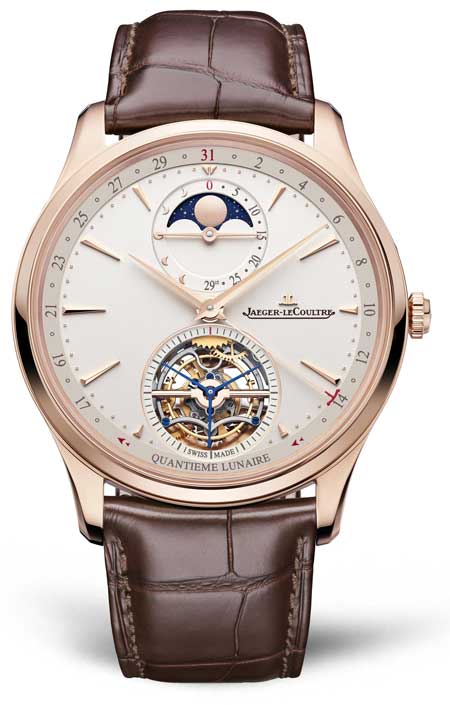 Eine neue Master Ultra Thin mit Mondphasenanzeige und Tourbillon