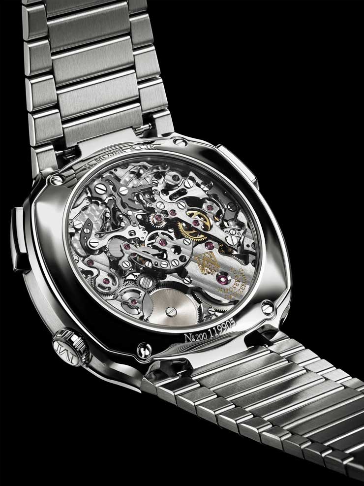 H. Moser & Cie Streamliner Flyback Chronograph Automatic Funky Blue