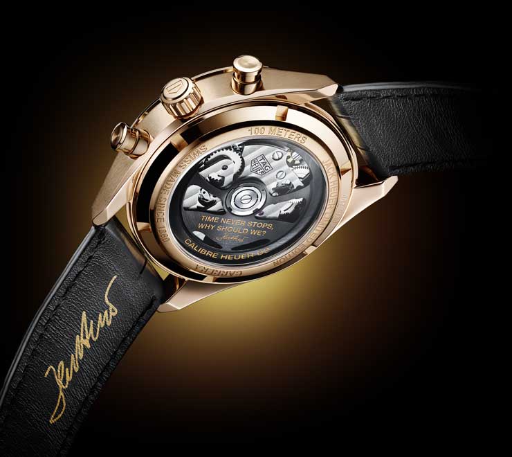 TAG Heuer Carrera Jack Heuer Birthday Gold Limited Edition
