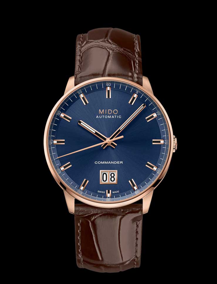 Mido Commander Big Date
