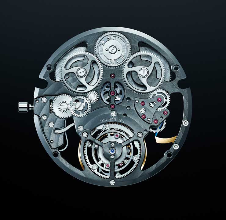 Beeindruckende Konzeptkreation mit einem weltweit einmaligen Mechanismus.