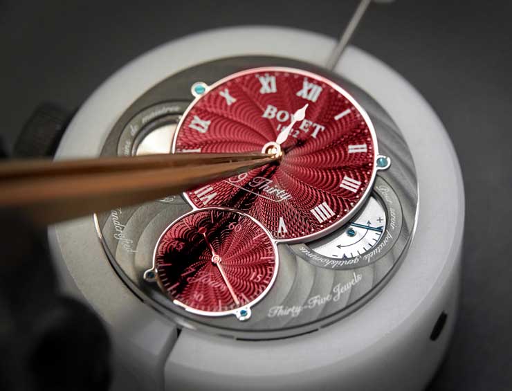 740.2 Bovet 19Thirty hours hand s