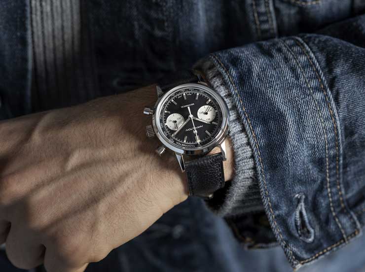 740.Hamilton Intra-Matic Chronograph H