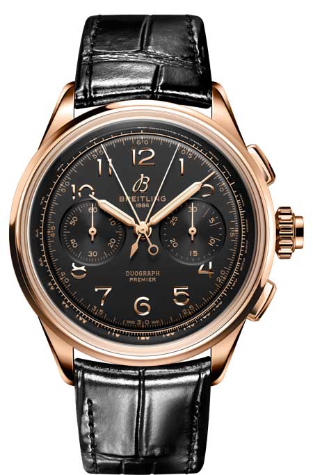 45016Breitling premier b15 duograph