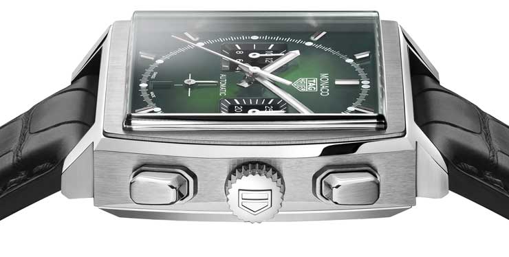 740.3 Tag Heuer Monaco Green Dial