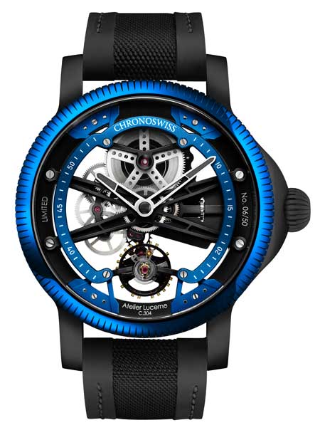450vs Chronoswiss SkelTec Azur