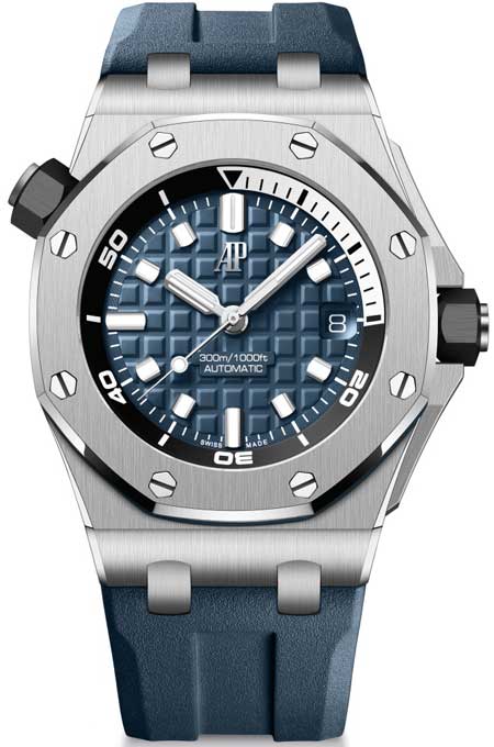 450.blau Royal Oak Offshore Diver