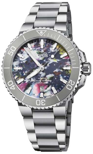 380 01 Oris Aquis Date Upcycle
