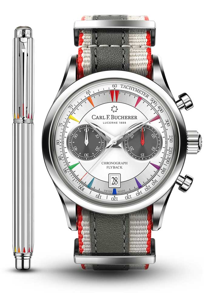 680.Carl F.Bucherer Manero Flyback Signature