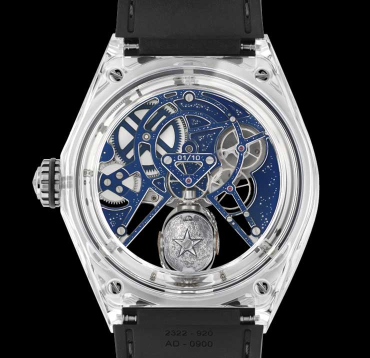 740 zenith defy zero g back