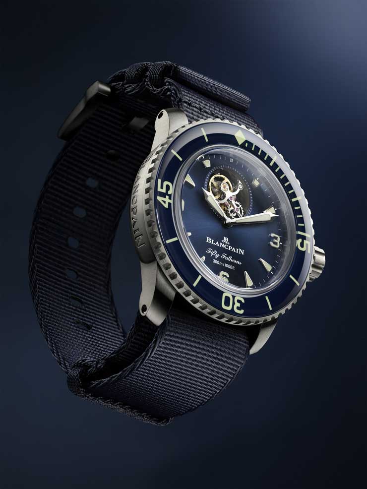 740.ti Sportliche Diver trifft Haut Horlogerie