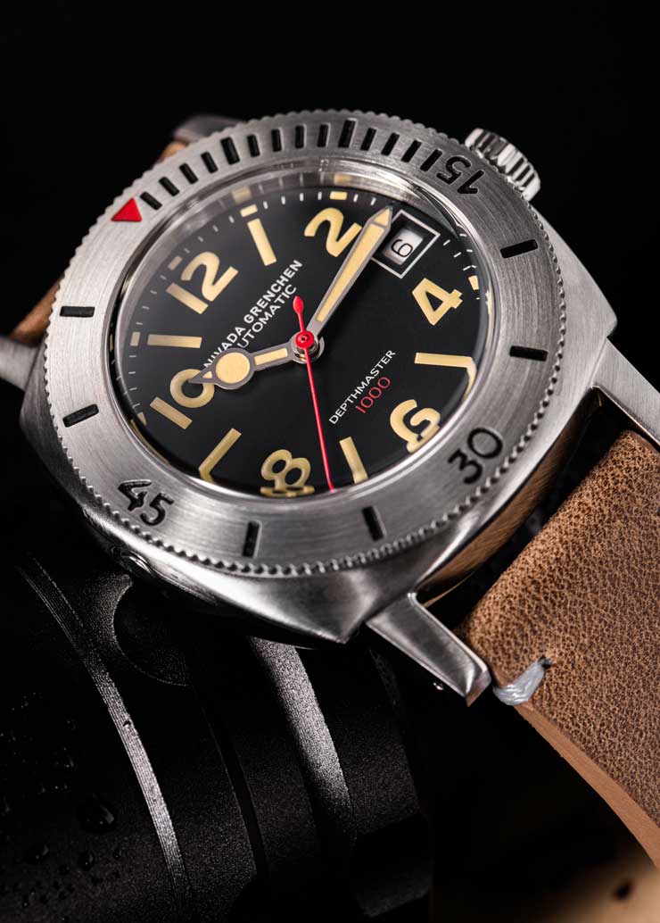 740.1 Nivada Grenchen Depthmaster Re Edition