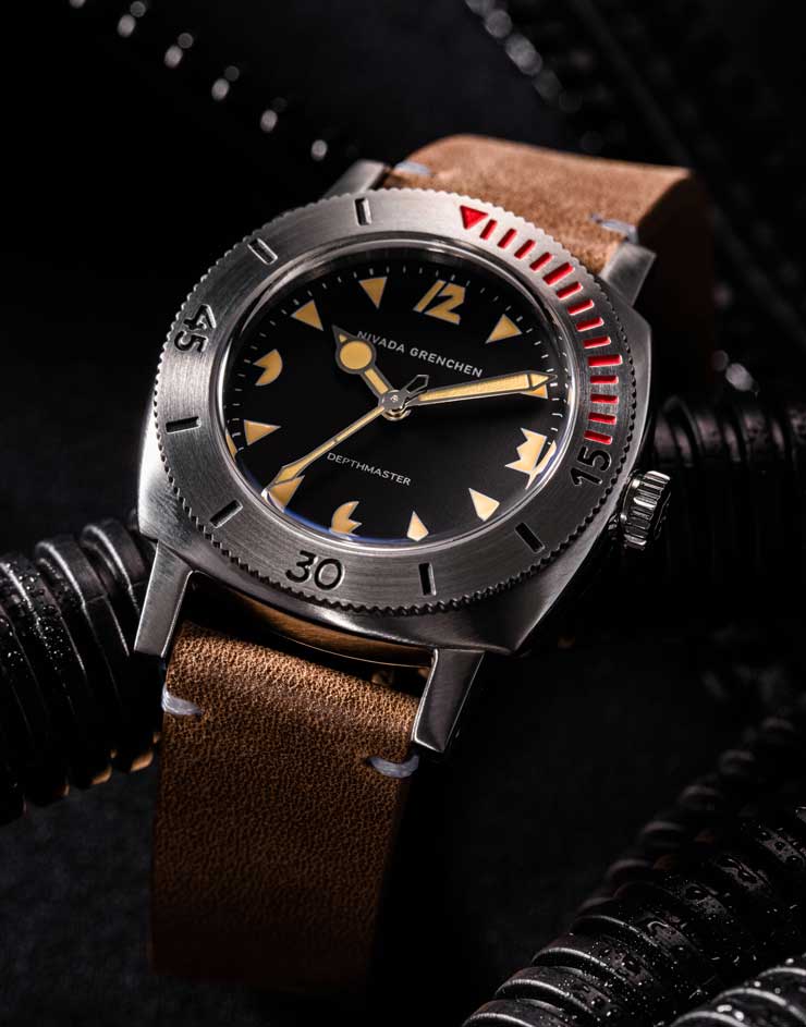 740 dNivada Grenchen Depthmaster Re Edition