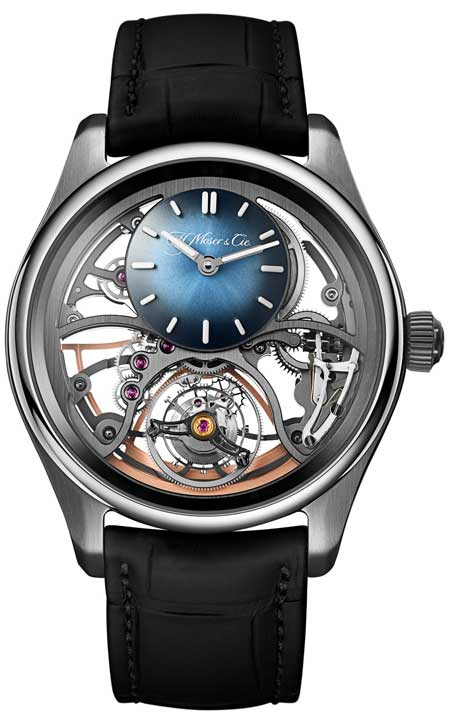 450.H. Moser & Cie Pioneer Cylindrical Tourbillon Skeleton
