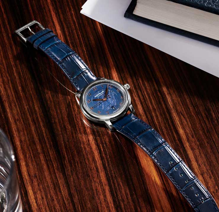 740 Montblanc Star Legacy LE1786 Blue Kapselkollektion