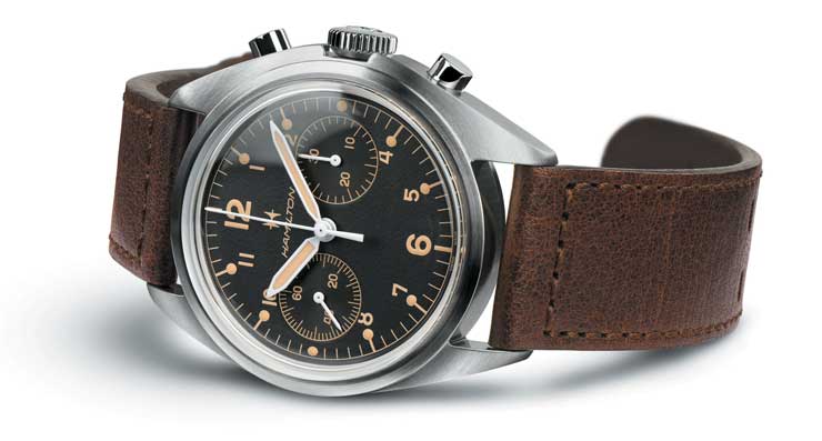 740.3 Hamilton Khaki Pilot Pioneer Mechanical Chronograph