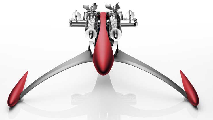 740. MusicMachine 1 Reloaded Red
