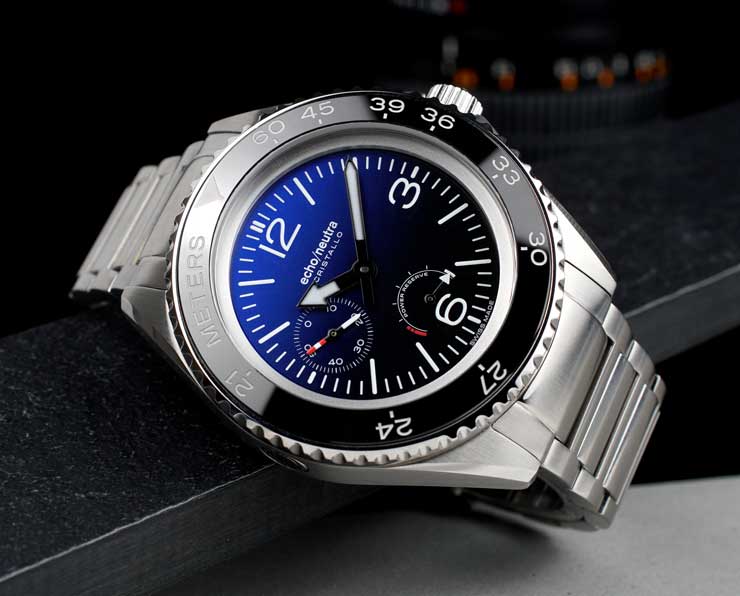 740 echo/neutra® cristallo blu