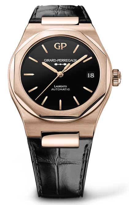 420.vslb Laureato 42 mm Pink Gold & Onyx