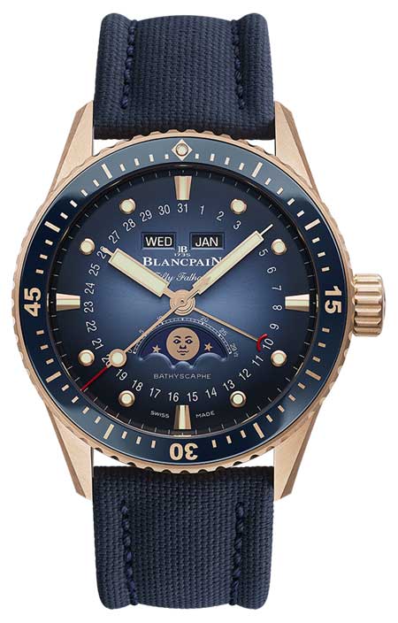 450 5054 3640 o52 Fifty Fathoms Bathyscaphe Quantième Complet