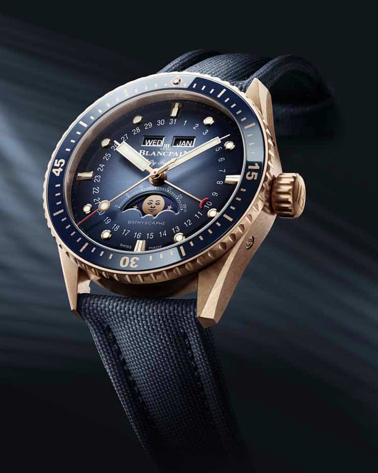 740.2 Fifty Fathoms Bathyscaphe Quantième Complet Rotgold