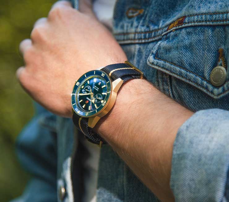 740.Rado Captain Cook Chronograph