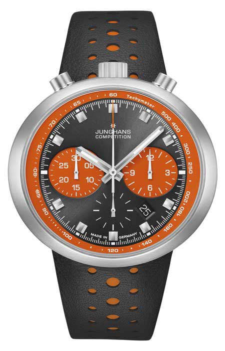 450. .junghans 1972 competition weissgold