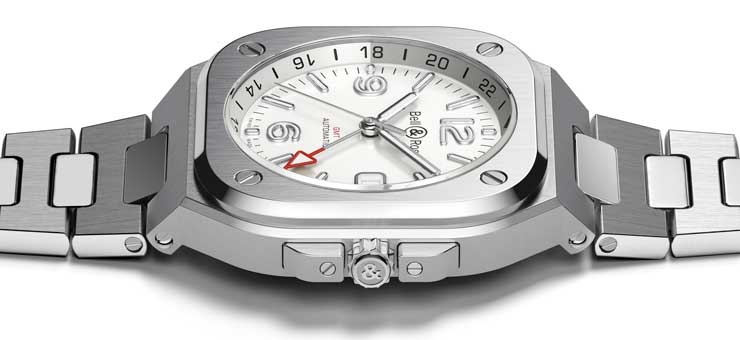 Bell & Ross BR05 GMT White