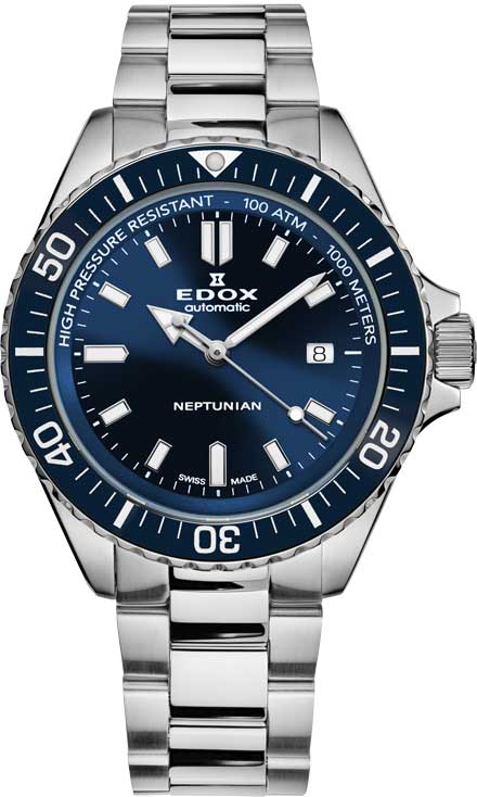 Edox Neptunian Date Automatik